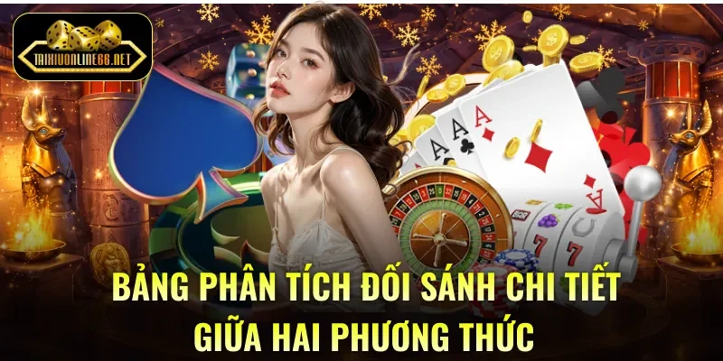 Bảng phân tích đối sánh chi tiết giữa hai phương thức