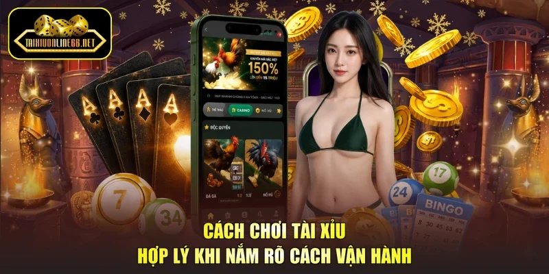 Cách chơi tài xỉu hợp lý khi nắm rõ cách vận hành