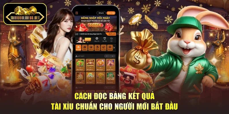 Cách Đọc Bảng Kết Quả Tài Xỉu Chuẩn Cho Người Mới Bắt Đầu