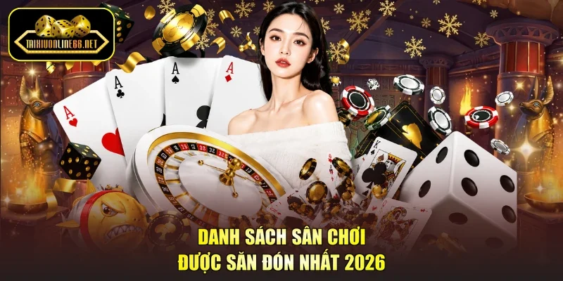 Danh sách sân chơi được săn đón nhất 2026