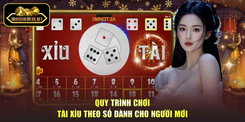Quy trình chơi tài xỉu theo số dành cho người mới