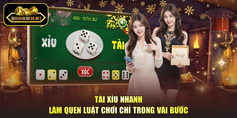Tài Xỉu Nhanh - Làm Quen Luật Chơi Chỉ Trong Vài Bước